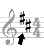 seven sharps