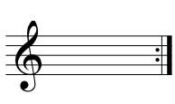 backward repeat sign